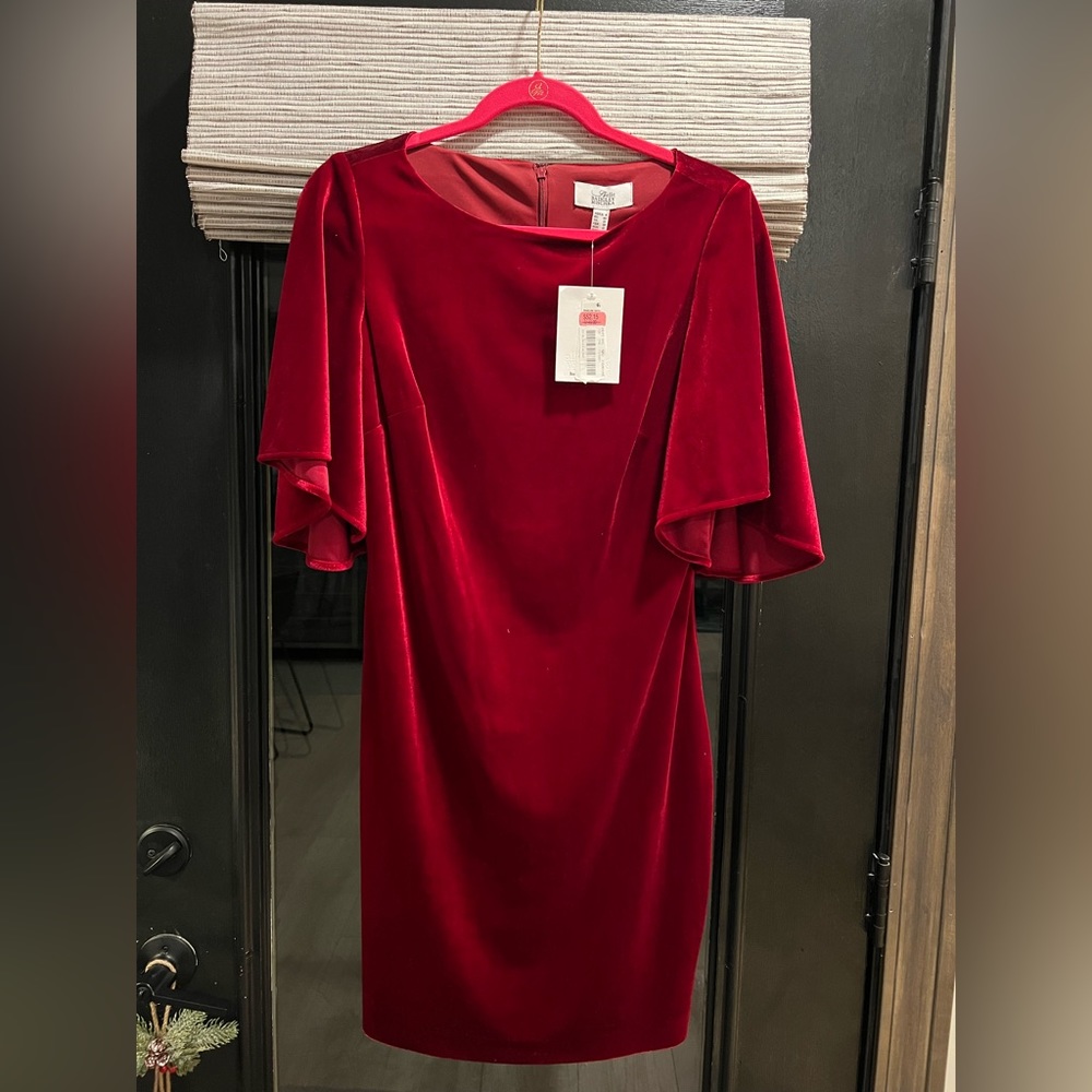 Velvet Red Dress